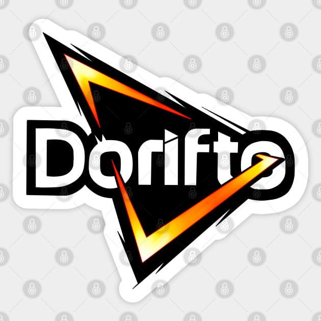 Initial D - Drift Sticker Sticker by giratina13